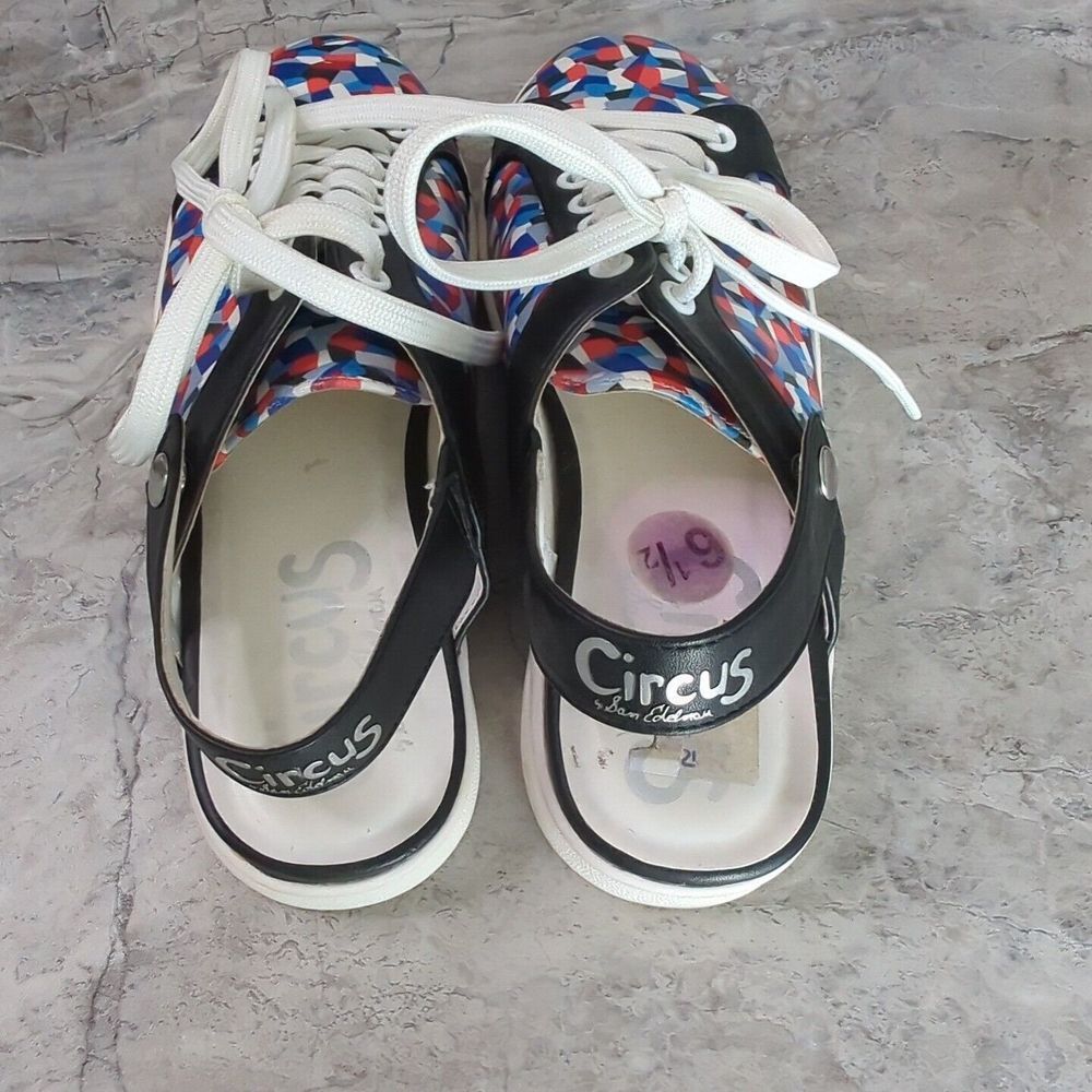 Circus Sam Edelman Murray Size 6.5M Slip On Slingback Snap Sneaker Mules Sandals - Picture 9 of 12